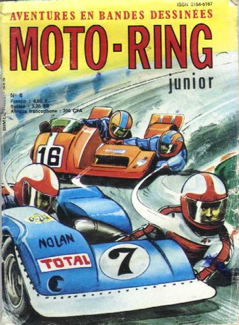 Scan de la Couverture Moto Ring Junior n 8